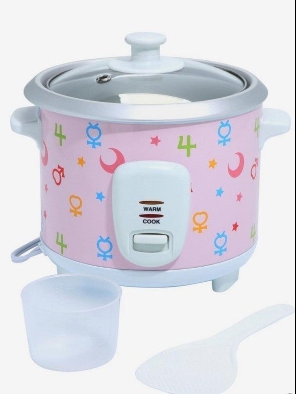 NWOB! Hard to find “Sailor Moon” limited/discontinued astro symbols Rice Cooker!